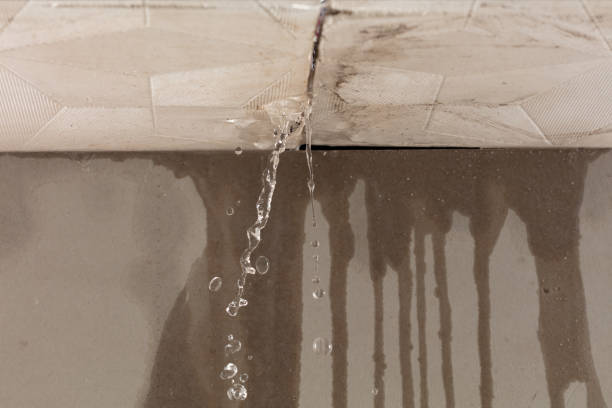 Professional Burst Pipe Cleanup technician working in Rumson, NJ
